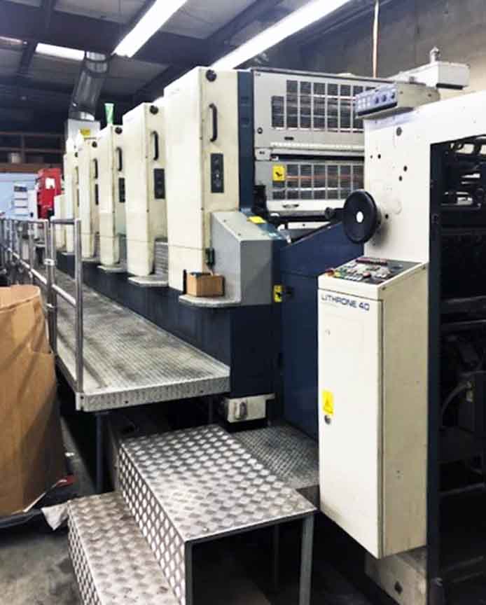 Five Colour Offset Printing Machine Komori LS 529