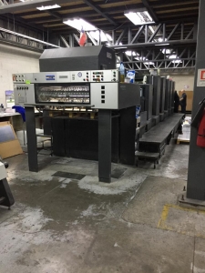 Five Colour Plus Coater Offset Printing Machine Sm 102 F L Suppliers in Guna